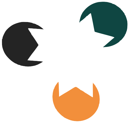 multicolor version of logo maycroft without text